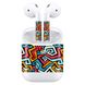 Наклейки для AirPods AHASTYLE Stickers for Apple AirPods - Zigzag (AHA-01130-ZGZ), ціна | Фото