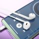 Дротові навушники FONENG T41 Half In-Ear Earphone (3.5mm / 120cm) - White, ціна | Фото 2