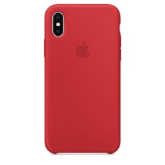 Чехол STR Silicone Case (HQ) для iPhone X/Xs - Pomegranate, цена | Фото