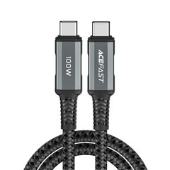 Кабель Acefast C4-03 USB-C to USB-C 100W (2m) - Black, цена | Фото