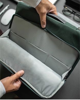 Чохол-сумка POFOKO E550 для MacBook 13-14" - Khaki, ціна | Фото