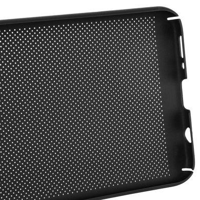 Ультратонкий дышащий чехол Grid case для Samsung Galaxy A70 (A705F) - Черный, цена | Фото