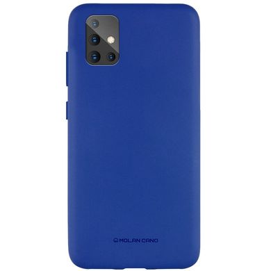 TPU чехол Molan Cano Smooth для Samsung Galaxy A71 - Синий, цена | Фото