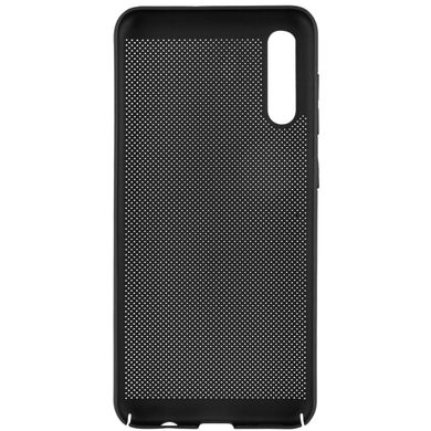 Ультратонкий дихаючий Чохол Grid case для Samsung Galaxy A70 (A705F) - Чорний, ціна | Фото