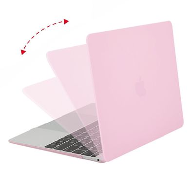 Накладка Mosiso Crystal Matte Hard Case for MacBook 12 - Baby Pink (MO-HC-M12-BP), цена | Фото