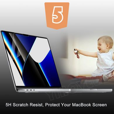 Захисна плівка STR Screen Guard для MacBook Pro 16 (2021 | 2023) M1 | M2 | M3 - Матова, ціна | Фото