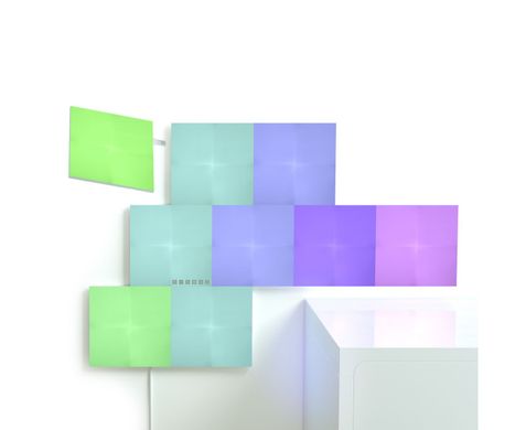 Розумна система освітлення Nanoleaf Canvas Smarter Kit Apple Homekit - 9 шт., ціна | Фото