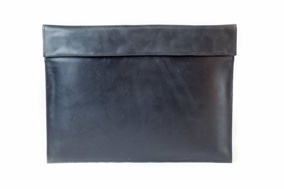 Шкіряний чохол Handmade Sleeve для MacBook 12/Air/Pro/Pro 2016 - Чорний (03007), ціна | Фото