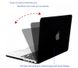 Пластиковий матовий чохол-накладка STR Matte Hard Shell Case for MacBook Pro Retina 15 (2012-2015) - Frost, ціна | Фото 3