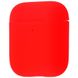 Чехол MIC Silicone Case Slim for AirPods 1/2 (begonia red), цена | Фото 2