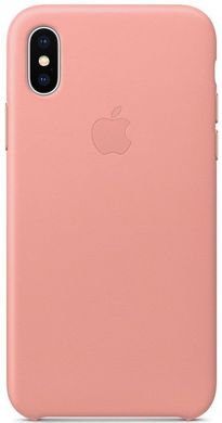 Чохол Apple Leather Case for iPhone X - Bright Orange (MRGK2), ціна | Фото