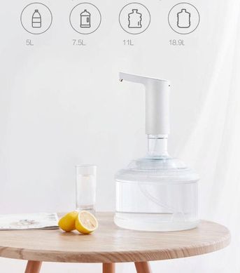 Помпа для воды Xiaomi XiaoLang Automatic Rechargeable Touch Switch Water Pump (HD-ZDCSJ05), цена | Фото