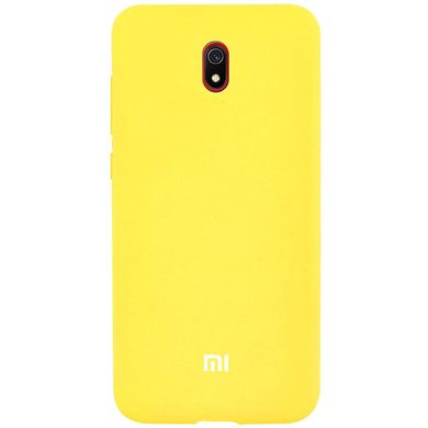 Чохол Silicone Cover Full Protective (A) для Xiaomi Redmi 8a - Жовтий / Yellow, ціна | Фото