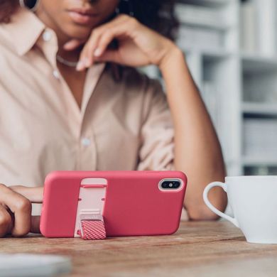Moshi Capto Slim Case with MultiStrap Raspberry Pink for iPhone XS/X (99MO114303), цена | Фото