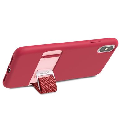 Чохол Moshi Capto Slim Case with MultiStrap Raspberry Pink for iPhone XS/X (99MO114303), ціна | Фото