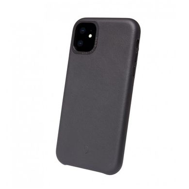 Кожаный чехол-накладка Decoded Back Cover для iPhone 11 Pro из итальянской анилиновой кожи, черный (D9IPOXIBC2BK), цена | Фото