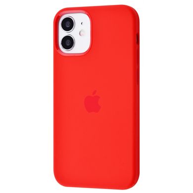 Чохол MIC Silicone Case (OEM) (без MagSafe) for iPhone 12 mini - (PRODUCT) RED, ціна | Фото