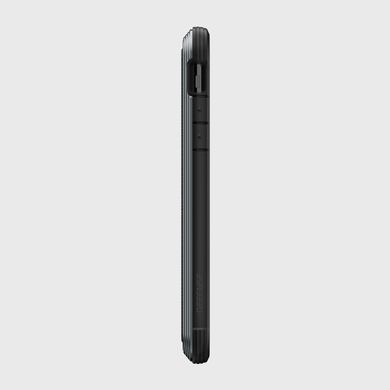 Протиударний чохол X-Doria Defense Lux Series (Metal+Leather+TPU) iPhone 11 (black), ціна | Фото