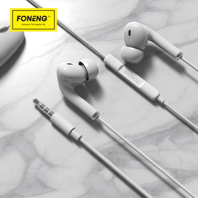 Дротові навушники FONENG T33 3D Music Earphone (3.5mm / 120cm), ціна | Фото