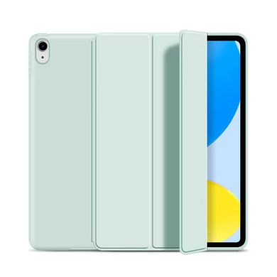 Силиконовый чехол-книжка STR Soft Case для iPad Pro 12.9 (2018 | 2020 | 2021 | 2022) - Light Green, цена | Фото