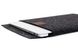 Повстяний чехол-конверт Gmakin для MacBook Pro Retina 15 (2012-2015) / Pro 15 (2016-2019) / Pro 16 (2019) / Pro 16 (2021) M1 - темно-серый (GM17-15), ціна | Фото 2