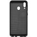 Ультратонкий дышащий чехол Grid case для Samsung Galaxy M20 - Черный, цена | Фото 2