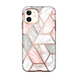 Противоударный чехол с защитным стеклом i-Blason [Cosmo Series] Case for iPhone 12 / 12 Pro 6.1 - Marble, цена | Фото 2