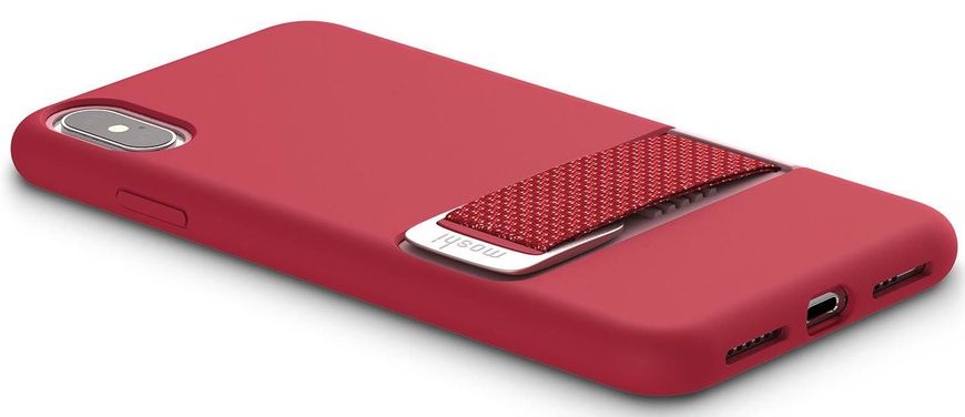 Чохол Moshi Capto Slim Case with MultiStrap Raspberry Pink for iPhone XS/X (99MO114303), ціна | Фото