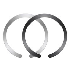 Магнитное кольцо MagSafe ESR HaloLock Ring - Black + Silver (2 шт в комплекте), цена | Фото