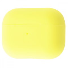Силиконовый чехол для AirPods Pro STR Slim Case - Yellow, цена | Фото