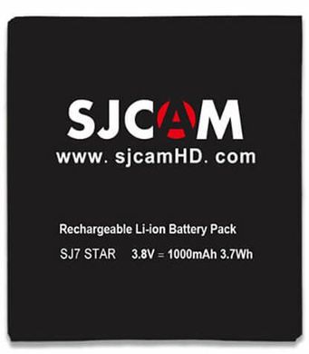 Аккумулятор SJCAM Battery for SJ7 Star, цена | Фото
