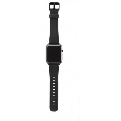 Кожаный ремешок Decoded for Apple Watch 42mm Leather Strap - Black (D5AW42SP1BK), цена | Фото