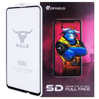 Захисне скло Zifriend 5D (full glue) для Huawei P Smart Z / 9X / 9X Pro - Черное, ціна | Фото