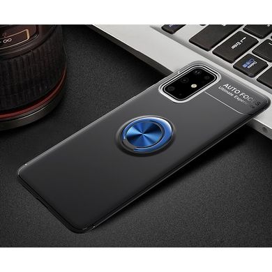 TPU чехол Deen ColorRing под магнитный держатель (opp) для Samsung Galaxy A71 - Черный / Черный, цена | Фото