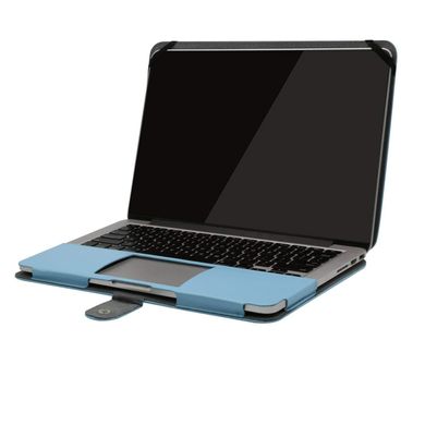 Чехол Mosiso PU Leather Book Case for MacBook Pro Retina 13' (2012-2015) - Airy Blue, цена | Фото