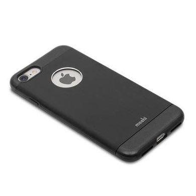 Чохол Moshi iGlaze Armour Metallic Case Onyx Black for iPhone 7 (99MO088004), ціна | Фото