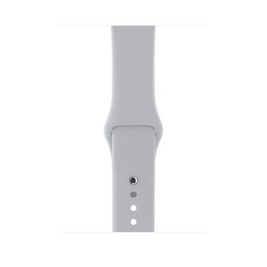 Apple Watch Series 3 (GPS) 38mm Silver Aluminum w. Fog Sport B. - Silver (MQKU2), цена | Фото