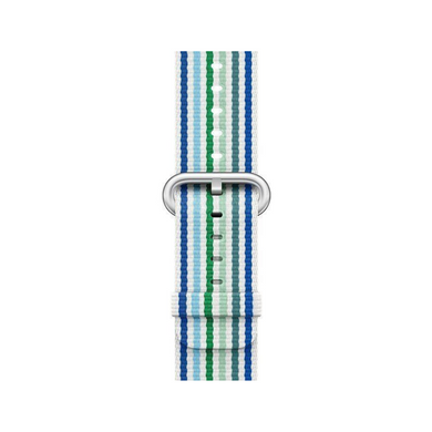 Ремінець MIC Woven Nylon Band for Apple Watch 38/40/41 mm (Series SE/7/6/5/4/3/2/1) - Blue MICipe, ціна | Фото