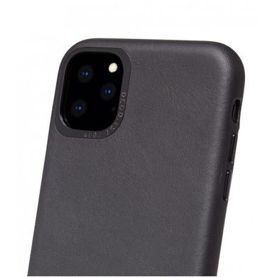Кожаный чехол-накладка Decoded Back Cover для iPhone 11 итальянской анилиновой кожи, черный (D9IPOXIRBC2BK), цена | Фото