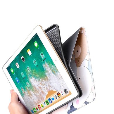 Чехол STR Folio Printed Pencil Holder Case for iPad 9.7 (2017-2018) - Husky, цена | Фото