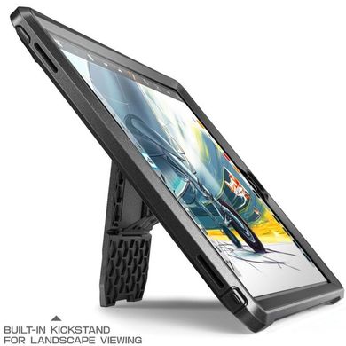 Протиударний чохол з захистом екрану SUPCASE UB Pro Full Body Rugged Case for iPad 9.7 (2017/2018) - Black (SUP-IP9.7-UBPRO-BK), ціна | Фото