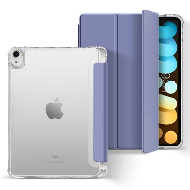 Силиконовый чехол-книжка с держателем для стилуса STR Air Protection Case for iPad Mini 6 (2021) - Pink, цена | Фото