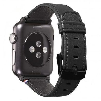 Кожаный ремешок Decoded for Apple Watch 42mm Leather Strap - Black (D5AW42SP1BK), цена | Фото
