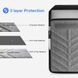 Чохол tomtoc EVA Hard Case for 13 inch MacBook Air / Pro Retina (2012-2015) - Gray (A24-C01G01), ціна | Фото 7