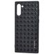 Кожаная накладка VORSON Braided leather series для Samsung Galaxy Note 10 - Черный, цена | Фото 2
