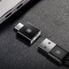 Адаптер Baseus Exquisite Type-C Male to USB Female Adapter Converter 2.4A Black, цена | Фото 4