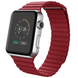 Шкіряний ремінець STR Leather Loop Band for Apple Watch 38/40/41 mm (Series SE/7/6/5/4/3/2/1) - Red, ціна | Фото