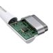 Кабель Baseus Magsafe Zinc Magnetic Type-C to L-shaped (аналог MacBook MagSafe 1) 60W (2m) - White (CATXC-W02), цена | Фото 3