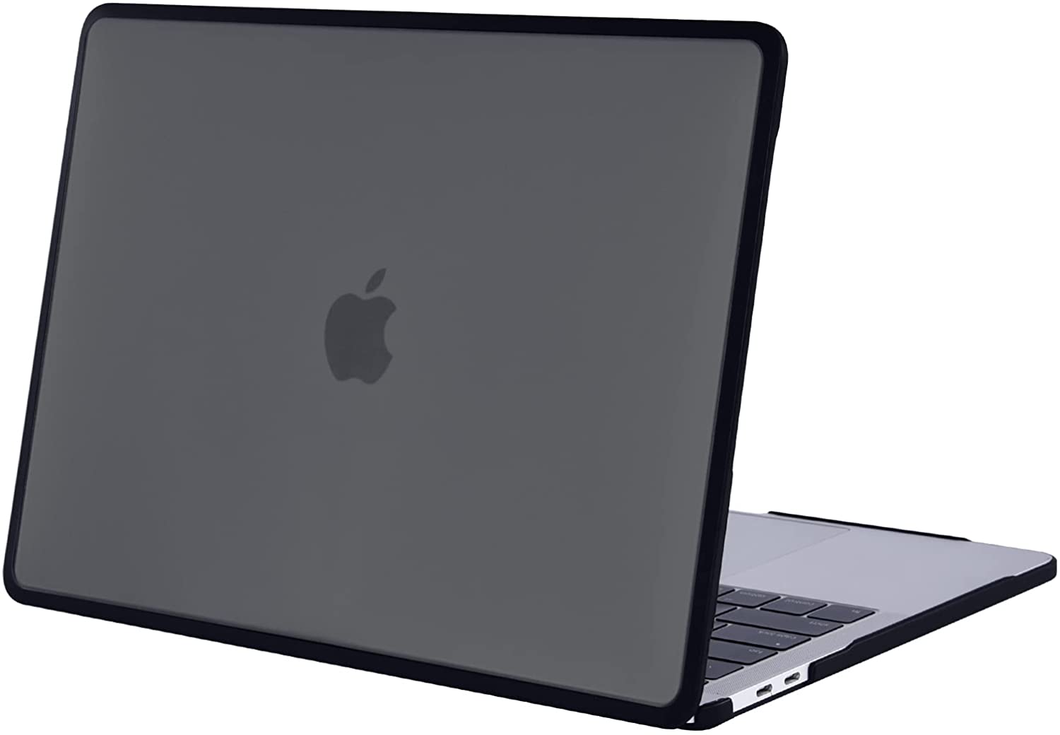 Пластиковая накладка c силиконовым бампером STR Dual Color Hard Case for MacBook