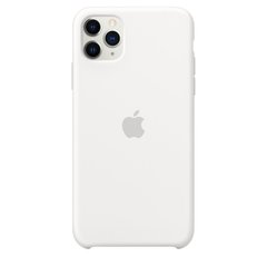 Чехол STR Silicone Case (OEM) for iPhone 11 Pro Max - White, цена | Фото